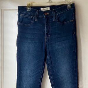 Sz28, Madewell 9” rise skinny jeans
